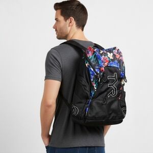 TYR Mens Womens Alliance 45L  Backpack Wet Dry Outdoor Mesh Swim Hiking Black